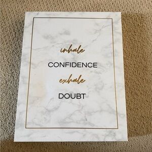 Inspirational Marble Wall Art